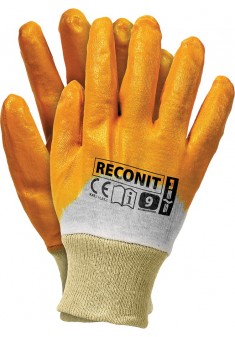 Rękawice ochronne powlekane nitrylem REIS RECONIT
