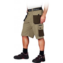 Spodnie ochronne do pasa krótkie Leber & Hollman Formen BE3 r. S - 3XL