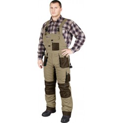Spodnie ochronne ogrodniczki ocieplane Leber Hollmann LH-FMNW-B BE3 r. M - 3XL