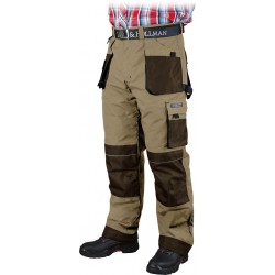 Spodnie ocieplane ochronne do pasa Leber & Hollman Formen BE3 r. M - 3XL