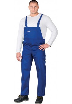 Spodnie robocze ogrodniczki REIS Master SMN niebieskie r. 48 -62