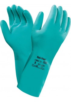 Rękawice ochronne antystatyczne chemiczne Ansell Solvex 37-675