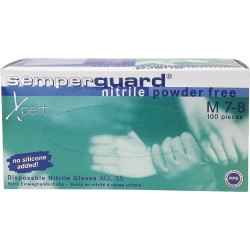 Rękawice nitrylowe SEMPERGUARD XPERT r. S - XL