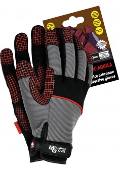 Rękawice ochronne REIS Mechanics Gloves RMC-AQUILA SBC