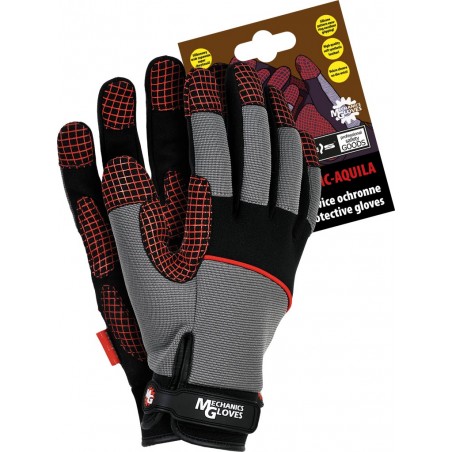Rękawice ochronne REIS Mechanics Gloves RMC-AQUILA SBC