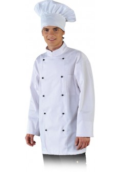 Bluza kucharska z linii Chef's Kitchen LH-CHEFER W biała r. S - 3XL