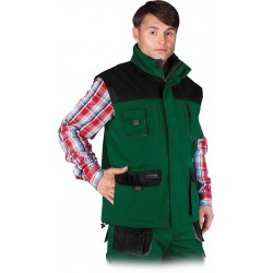 BEZRĘKAWNIK OCHRONNY OCIEPLANYBezrękawnik ochronny ocieplany Leber & Hollman LH-FMNW-V ZBS r. M - 3XL