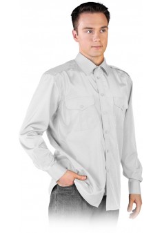 Koszula wyjściowa z długim rękawem REIS KWSDR W biała r. M - 3XL