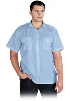 Koszula wyjściowa z długim rękawem REIS KWSDR W jasnoniebieska r. M - 3XL