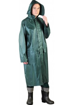 Płaszcz ochronny przeciwdeszczowy z kapturem PPNP zielony r. M - 3XL