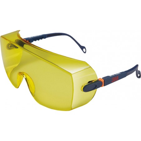 Okulary 3M-OO-2800 żółte nakładane na okulary korekcyjne