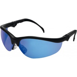 Okulary ochronne przeciwodpryskowe MCR KLONDIKE Plus MNDB niebieskie