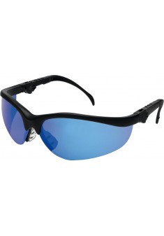 Okulary ochronne przeciwodpryskowe MCR KLONDIKE Plus MNDB niebieskie