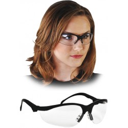 Okulary ochronne MCR KLONDIKE Plus transparentno-czarne