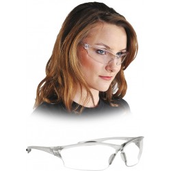Przeciwodpryskowe okulary ochronne MCR LAW T transparentne