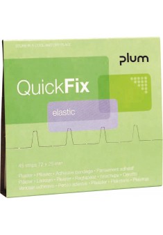 Plastry elastyczne Quick Fix PLUM 45 szt.
