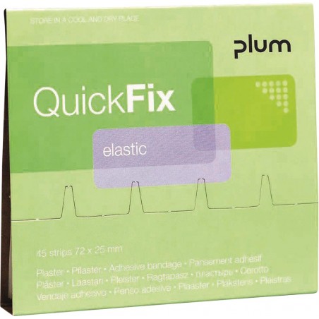 Plastry elastyczne Quick Fix PLUM 45 szt.
