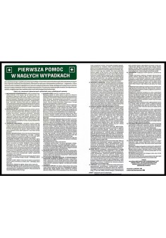 Instrukcja BHP „ Instrukcja pierwsza pomoc w nagłych wypadkach”