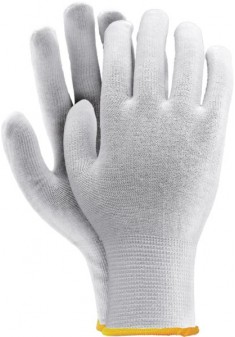 Rękawice ochronne bawełniane białe REIS RWULUX