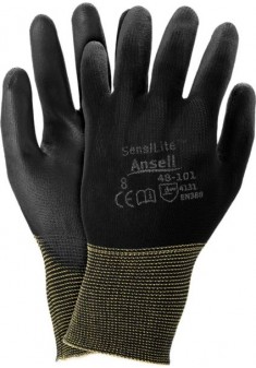 Rękawice ochronne ANSELL Hyflex® 48-101 czarne r. 6 - 10