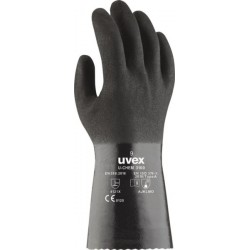 Rękawice ochronne UVEX U-CHEM 3100 czarne r. 8 - 10