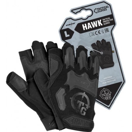 Rękawice ochronne taktyczne RTC-HAWK B czarne