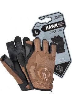 Rękawice ochronne taktyczne RTC-HAWK COY brązowe