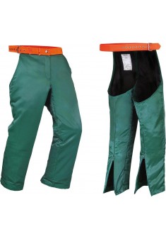 Spodnie nogawice ochronne dla pilarza drwala DRWAL DR-PIL-N ZP