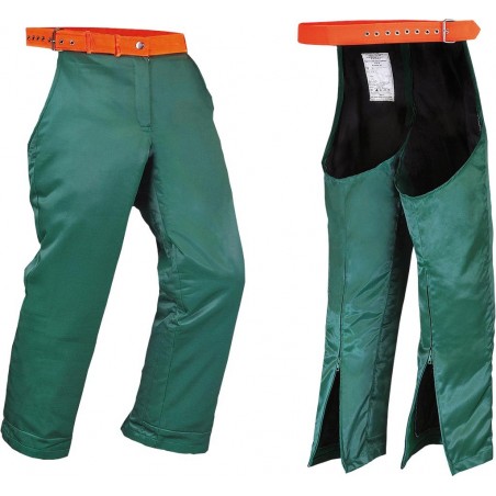 Spodnie nogawice ochronne dla pilarza drwala DRWAL DR-PIL-N ZP