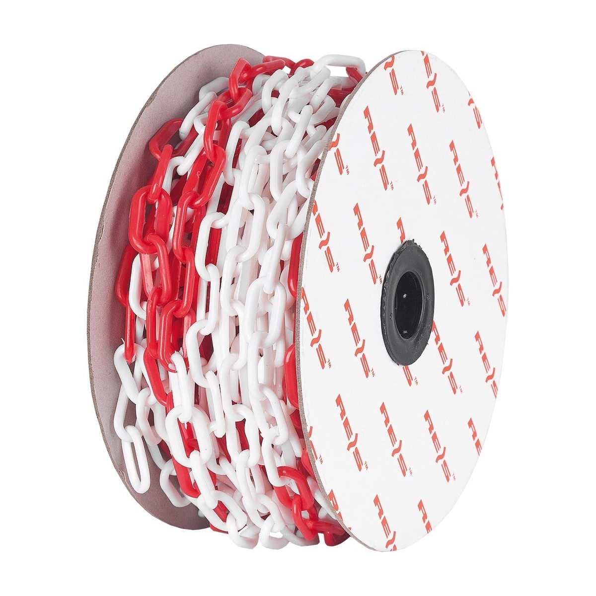 Łańcuch czerwono-biały REIS TRAFFIC-CHAIN 25m