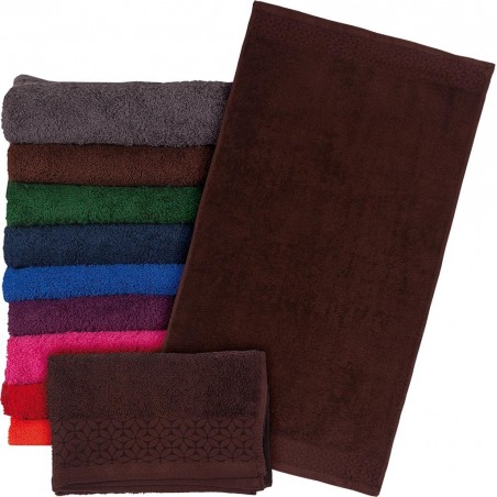 Ręcznik frotte Reis T-INDIA-BR 50X90 brązowy