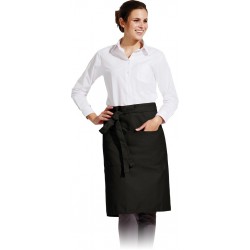 Fartuch typu zapaska REIS FZAP-2K czarny 90x65cm