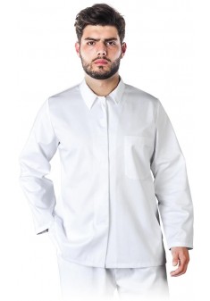 Bluza ochronna z długim rękawem LH-FOOD+JBU biała