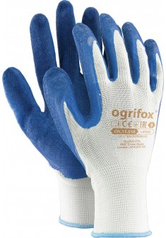 Rękawice robocze Ogrifox OX-LATEKS WN powlekane lateksem