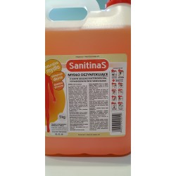 SANITINAS mydło dezynfekujące 5 kg