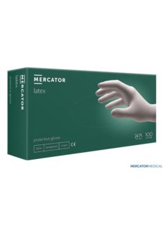Rękawice lateksowe pudrowane RMM-LATEX