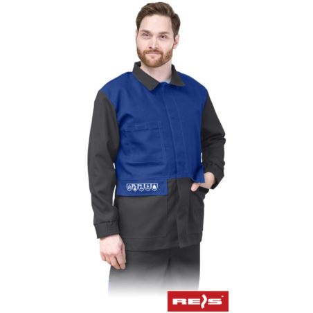 Bluza ochronna trudnopalna dla spawaczy BUCKLERJ