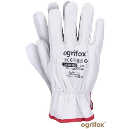 Rękawice ochronne skórzane OX-DRIX