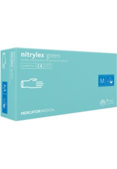 Rękawice nitylowe bezpudrowe RMM-NITGREEN 8% VAT
