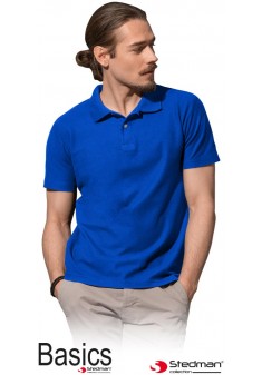 Koszulka polo męska STEDMAN ST3000 BRR niebieska