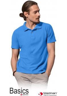 Koszulka polo męska STEDMAN ST3000 LBL jasnoniebieska