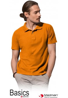 Koszulka polo męska STEDMAN ST3000 ORA pomarańczowa
