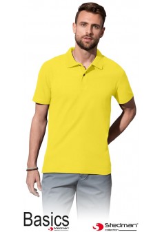 Koszulka polo męska STEDMAN ST3000 YEL żółta