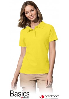 Koszulka polo damska STEDMAN ST3100 YEL żółta