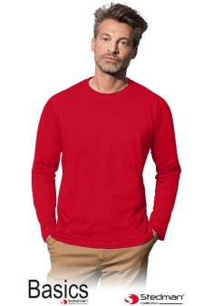 Koszulka z długim rękawem STEDMAN ST2500 SRE czerwona