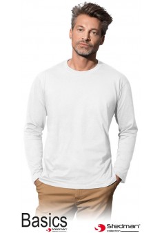 Koszulka z długim rękawem STEDMAN ST2500 WHI biały