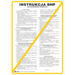 Instrukcje BHP „Instrukcja BHP na stanowisku spawacza