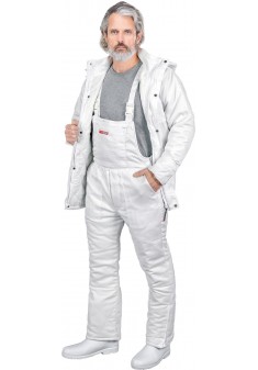 Spodnie ocieplane zimowe białe Master SMO-WHITE