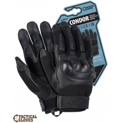 Rękawice ochronne taktyczne RTC-CONDOR B czarne r. M-XL