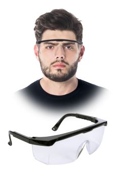 Okulary przeciwodpryskowe ochronne z poliwęglanu GOG-FRAMBER